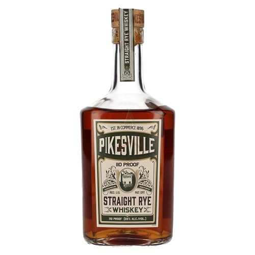 Pikesville Straight Rye Whiskey 55,00% 0,70 Liter von Pikesville