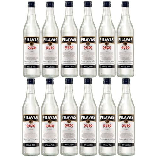 Ouzo Pilavas Nektar 12x 0,7l 38% Vol. | Sehr milder Ouzo aus Patras | + 20ml Jassas Olivenöl Ouzo Pilavas Nektar 12x 0,7l 38% Vol. | Sehr milder Ouzo aus Patras | + 20ml Jassas Olivenöl von Jassas Griechische Feinkost