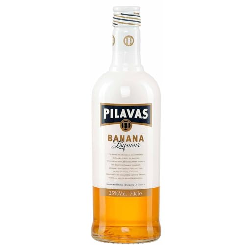 Pilavas Likör Banane 700ml griechischer Bananenlikör Liqueur Aperitif von Ouzo Pilavas