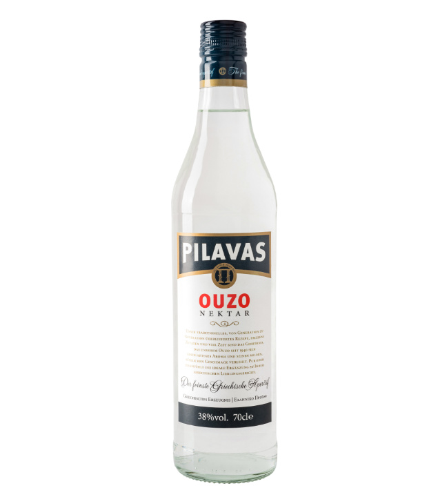 Pilavas Ouzo Nektar (38 % vol, 0,7 Liter) von Pilavas