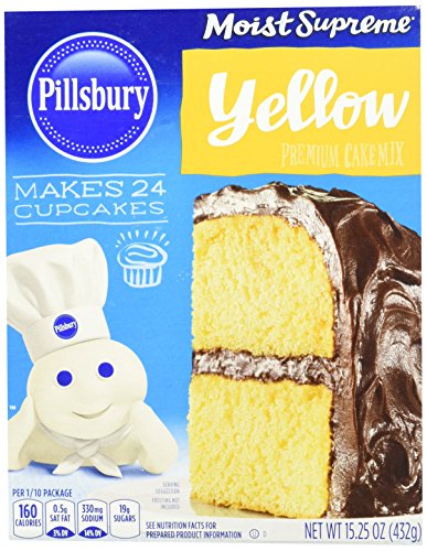 Pillsbury Moist Supreme Classic Yellow Cake Mix - 15.25oz Pillsbury Moist Supreme Classic Yellow Cake Mix - 15.25oz von Pillsbury