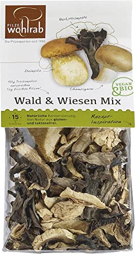 Pilze Wohlrab BIO Wald & Wiesen Mix 30 g (2 x 30 gr) von Pilze Wohlrab