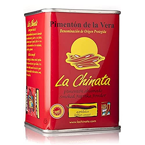 Paprikapulver - Pimenton de la Vera D.O.P., geräuchert, bittersüß, la Chinata, 160g von La Chinata