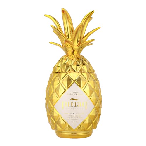 Pinaq Liqueur Original Gold Edition 17% a 1l Ananas Passionsfrucht Likör von Pinaq