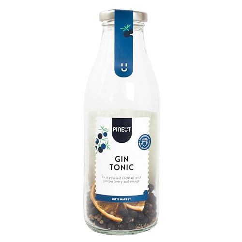 Pineut - Cocktail Gin Tonic - zum Sebstmischen I Cocktail Mischung I DIY Set I Geschenkidee zu Weihnachten, Geburtstag von Pineut
