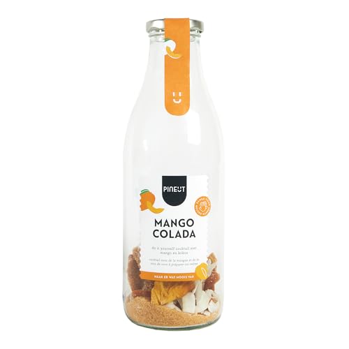 Pineut - Summer Drinks Karaffe Mango Colada - zum Sebstmischen I Mischung I DIY Set I Geschenkidee zu Weihnachten, Geburtstag von Pineut