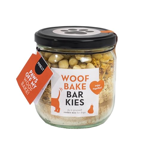 Pineut - Woof bake Barkies I Backmischung zum selbst machen I Hundeleckerli I Geschenkidee zum Hunde Geburtstag, Weihnachten Pineut - Woof bake Barkies I Backmischung zum selbst machen I Hundeleckerli I Geschenkidee zum Hunde Geburtstag, Weihnachten von Pineut