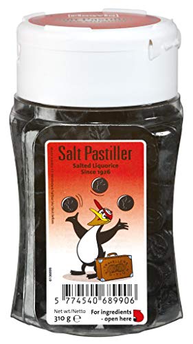 10 x PINGVIN SALTPASTILLER SALZ PASTILLEN 310g LAKRITZ Incl. Goodie von Flensburger Handel von TOMS