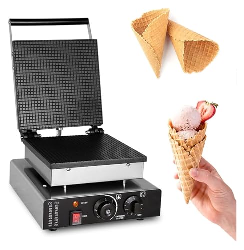Kommerzieller Eistütenbereiter, elektrischer Waffelkegel, Edelstahl, Eiswaffel-Maschine, Antihaftform für Haus, kommerzielle hausgemachte DIY Eistüte Backform Kommerzieller Eistütenbereiter, elektrischer Waffelkegel, Edelstahl, Eiswaffel-Maschine, Antihaftform für Haus, kommerzielle hausgemachte DIY Eistüte Backform von Pink Beryl