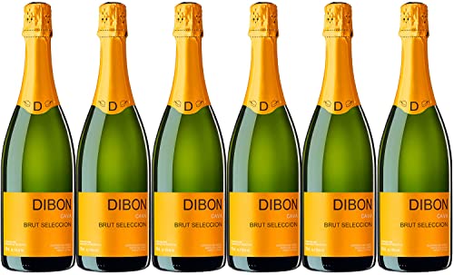 Pinord Cava Dibon Brut Selección – 6 Flaschen à 750 ml – Macabeo, Parellada, Xarel·lo – Premium Cava, traditionelle Flaschengärung – 11,5% Vol Pinord Cava Dibon Brut Selección – 6 Flaschen à 750 ml – Macabeo, Parellada, Xarel·lo – Premium Cava, traditionelle Flaschengärung – 11,5% Vol von Pinord