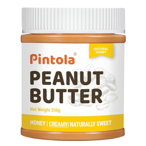 Pintola All Natural Honig-Erdnussbutter (cremig) (350g) von Pintola
