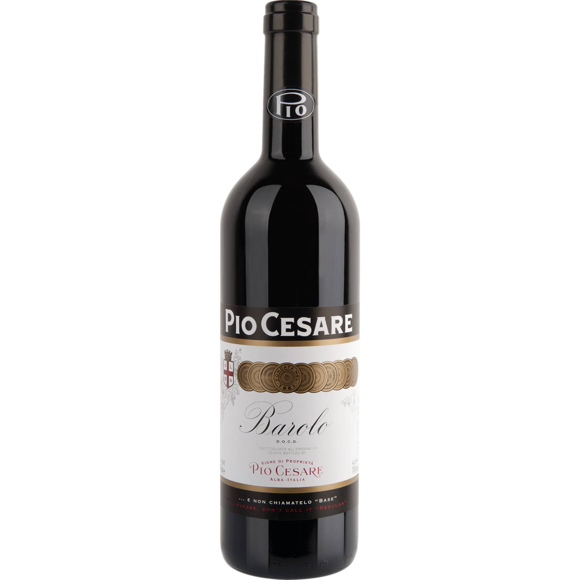 Pio Cesare Barolo, Barolo DOCG, Magnum, Piemont, 2018, Rotwein von Pio Cesare, Via Cesare Balbo 4, 12051 Alba, Italy