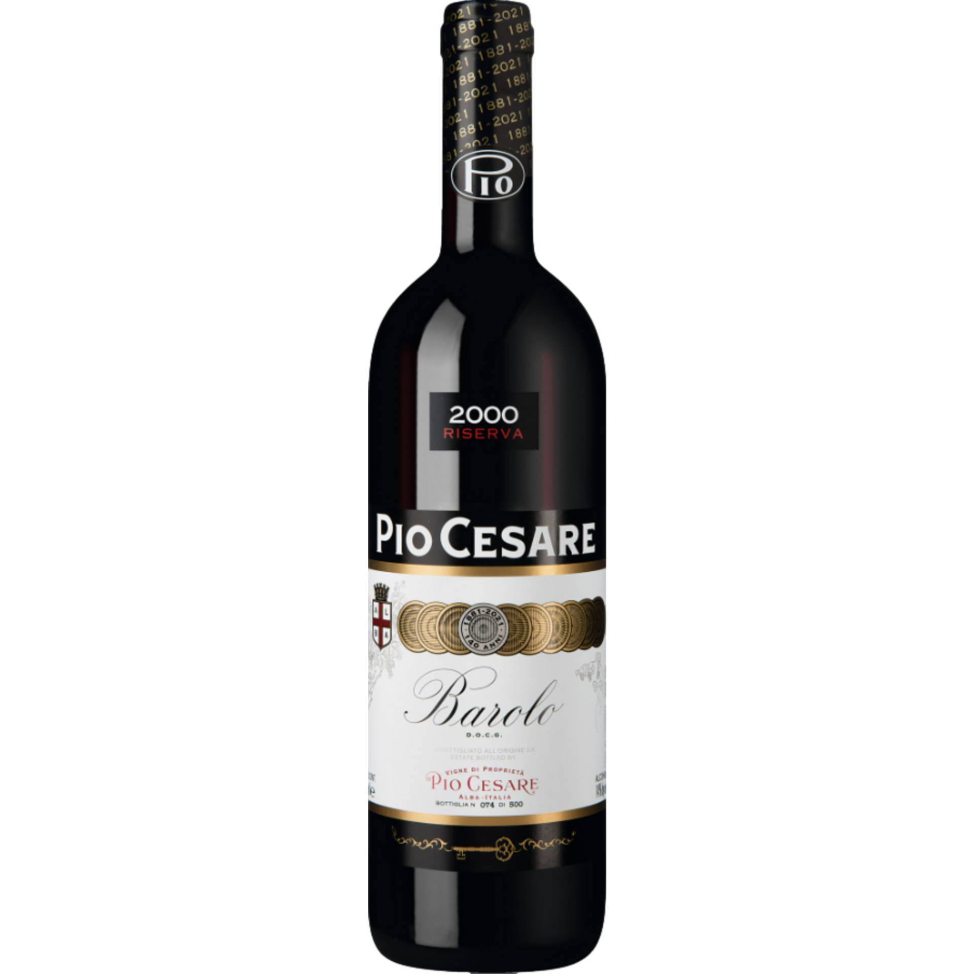 Pio Cesare Barolo Riserva, Barolo DOCG, Piemont, 2000, Rotwein Pio Cesare Barolo Riserva, Barolo DOCG, Piemont, 2000, Rotwein von Pio Cesare, Via Cesare Balbo 4, 12051 Alba, Italy