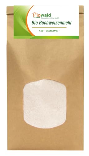 BIO Buchweizen Mehl - 1 kg, glutenfrei von Piowald