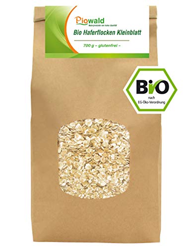 BIO Haferflocken Kleinblatt - 700g, glutenfrei von Piowald