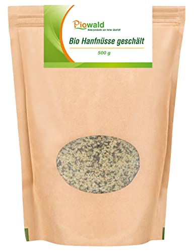 BIO Hanfnüsse geschält - 500g von Piowald