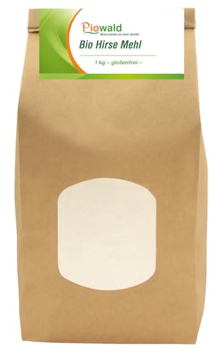 BIO Hirse Mehl - 1 kg, glutenfrei von Piowald