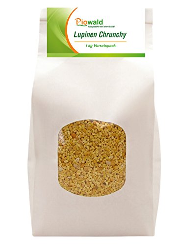 Piowald Lupinen Chrunchy - 1 kg Vorratspack, Lupinenschrot von Piowald