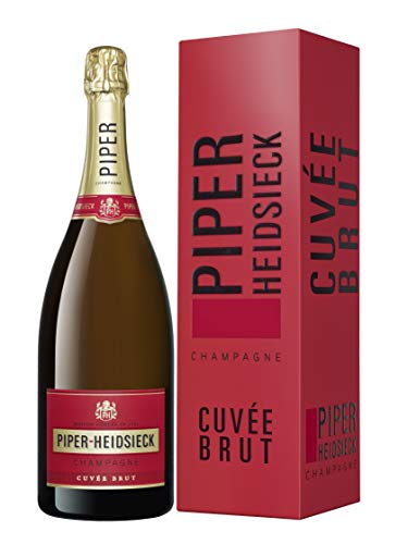 Piper-Heidsieck Brut Champagner 1,5 Liter Magnum Großflasche, 1er Pack (1 x 1.5 l) von Piper Heidsieck