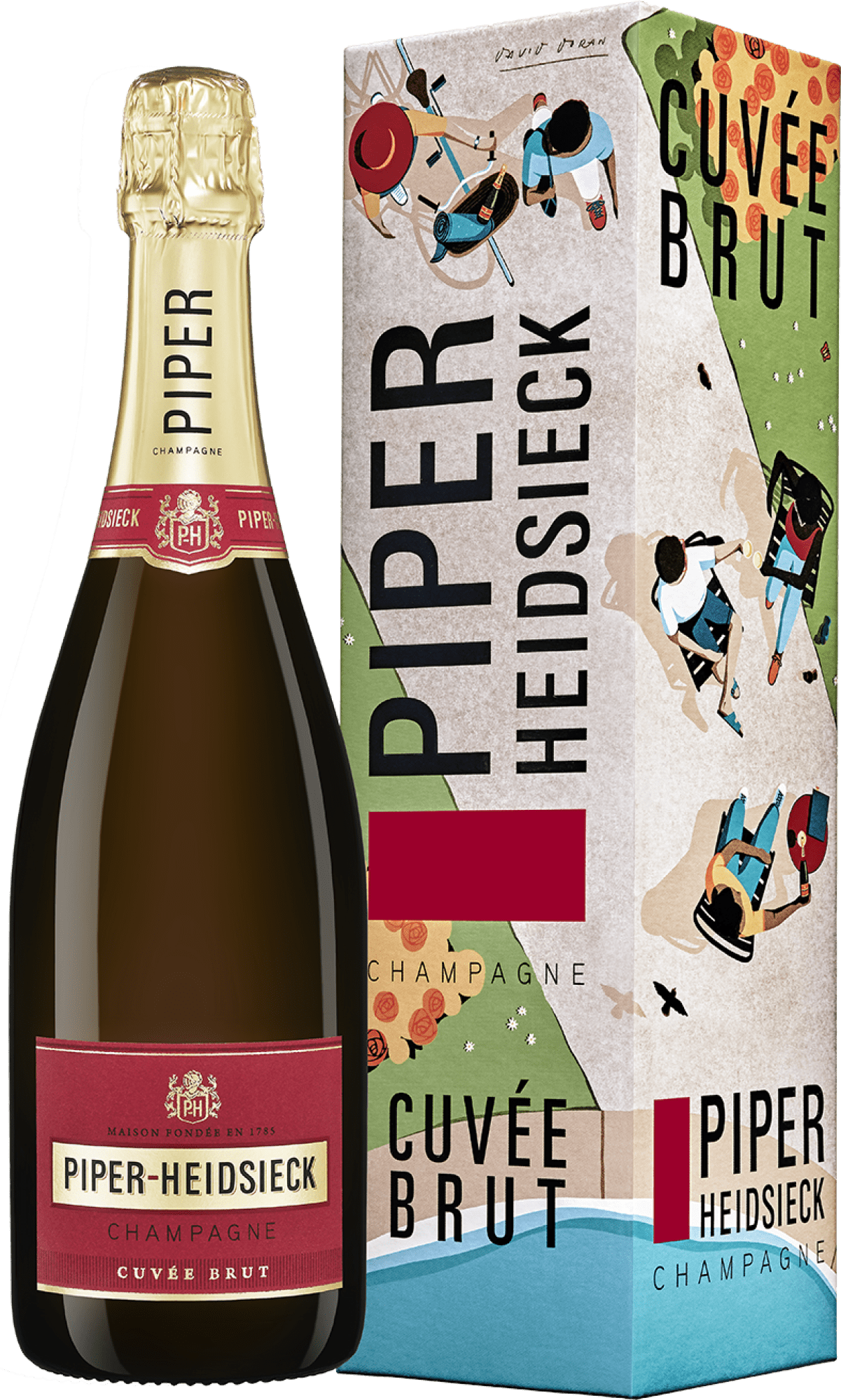 Piper-Heidsieck Champagner Brut Spring Gift Box