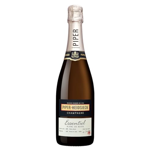 Piper-Heidsieck Essentiel Champagne Blanc de Noirs - Extra Brut - 80% Pinot Noir und 20% Meunier Trauben aus der Champagne AOC (1 x 0,75l) von Piper Heidsieck