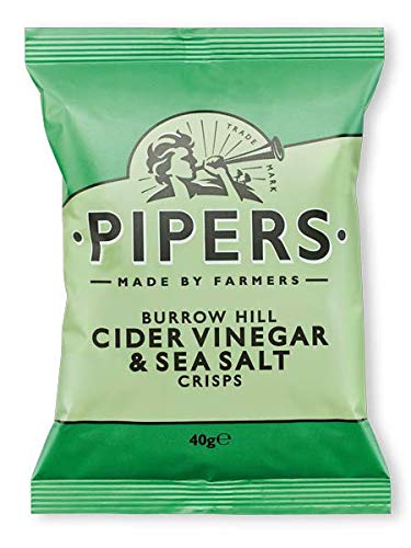 Pipers Crisps | Somerset Cider Vinegar/Salt | 24 x 40G von Pipers Crisps
