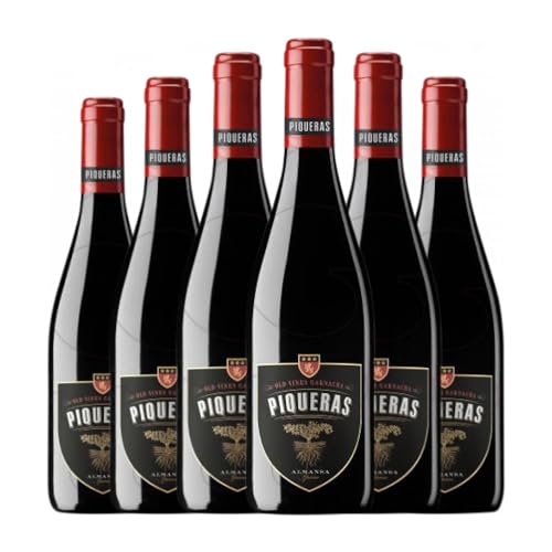 Piqueras Grenache Tintorera Almansa Alterung 75 cl (Schachtel mit 6 Flaschen von 75 cl) von Piqueras