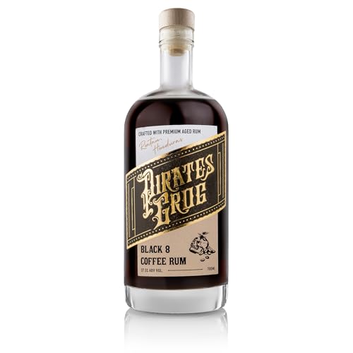 Pirate’s Grog Black Ei8ht Coffee Liqueur, 50 cl von Pirate's Grog