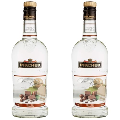 Pircher Nougat Spirituose, 2er Pack (1 x 700 ml) von Pircher