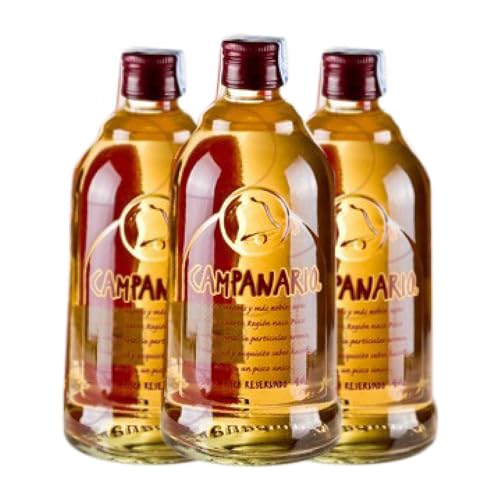 Pisco Campanario 70 cl (Schachtel mit 3 Flaschen von 70 cl) von Pisco Campanario