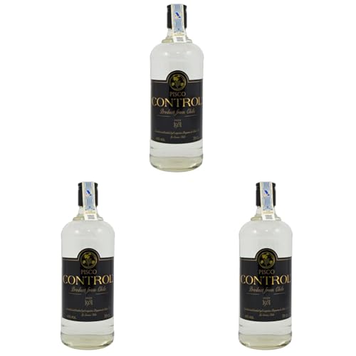 Pisco Control Gran Tresterbrand aus Chile (1 x 0.7 l) (Packung mit 3) von Pisco