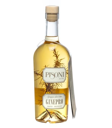 Pisoni: Grappa Ginepro - Wacholder / 40% Vol. / 0,7 Liter-Flasche Pisoni: Grappa Ginepro - Wacholder / 40% Vol. / 0,7 Liter-Flasche von Pisoni