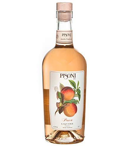 Pisoni: Liquore alla Pesca Pfirsichlikör / 21% Vol. / 0,7 Liter-Flasche von Pisoni