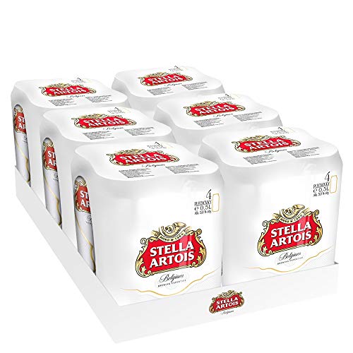 Stella Artois (24 x 500ml) EU Dosenbier von Pivovary Staropramen s. r. o.