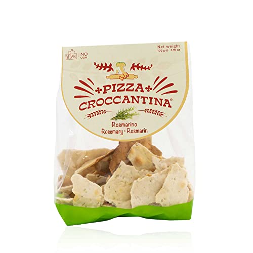 PIZZA CROCCANTINA - Cracker pikant - Rosmarin 170g, Menge:12 Stück von Pizza Croccantina