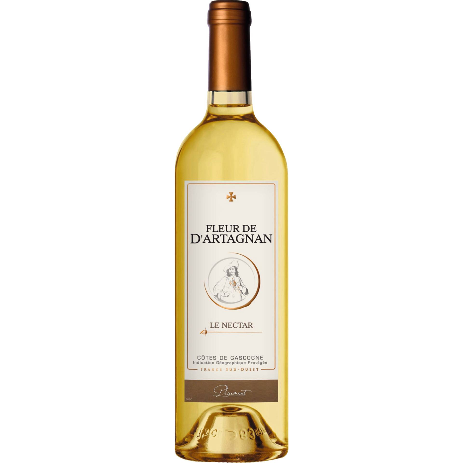 Fleur d'Artagnan le Nectar Gros Manseng, Côtes de Gascogne AC, Südwestfrankreich, Südwestfrankreich, 2021, Weißwein von Plaimont,32400,Saint Mont,Frankreich