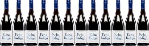 12x Echo Indigo Rouge 2021 - Plaimont, Côtes de Gascogne - Rotwein von Plaimont