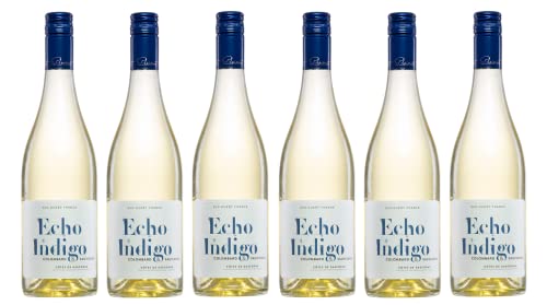6x 0,75l - 2023er - Plaimont - Echo Indigo - Blanc - Colombard & Sauvignon - Côtes de Gascogne I.G.P. - Frankreich - Weißwein trocken von Plaimont