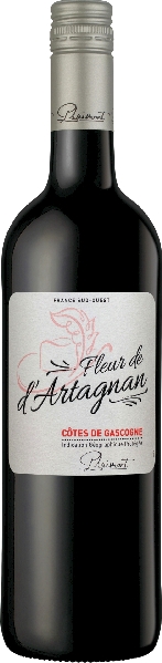 Plaimont Fleur de d Artagnan Rouge Jg. 2022 Cuvee aus 60 Proz. Merlot, 30 Proz. Cabernet Sauvignon, 10 Proz. Tannat