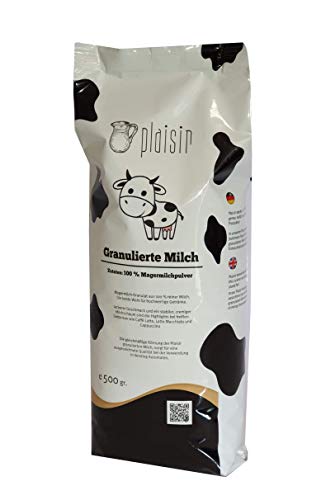 Granulierte Milch 100% (Topping) 500 gr. Packung Plaisir für Kaffeevollautomaten von Plaisir