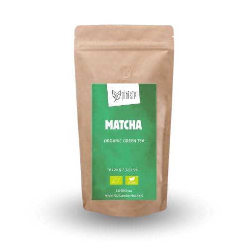 Plaisir Bio reines Matcha Pulver, 100gr. Premium-Matcha aus Japan Plaisir Bio reines Matcha Pulver, 100gr. Premium-Matcha aus Japan von Plaisir