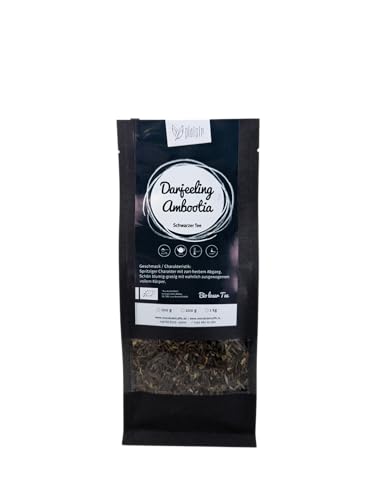 Plaisir loser Tee Darjeeling Ambootia Bio (100 GR) - Bio zertifiziert - Bio loser Schwarztee von Plaisir