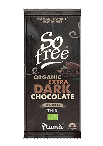 So Free Chocolade reep extra puur 87% cacao dun bio von Plamil