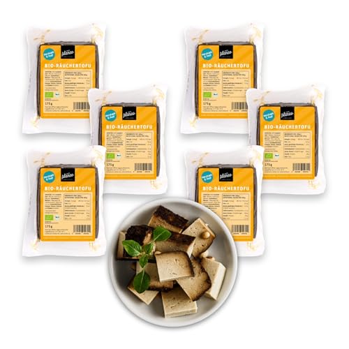 Planeo BIO Räuchertofu 6x175g - in Deutschland produziert - Beste Qualität - Gentechnikfrei, vegan, günstig von Planeo