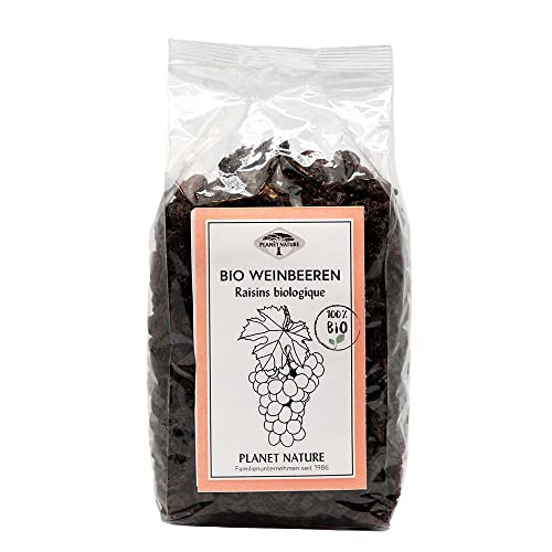 Bio Weinbeeren blau 350g von Planet Nature