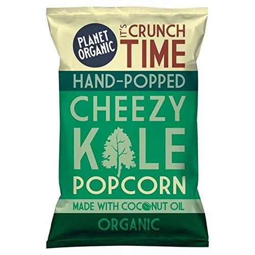 2x Planet Organische Cheezy Kale Popcorn 20G von Planet Organic
