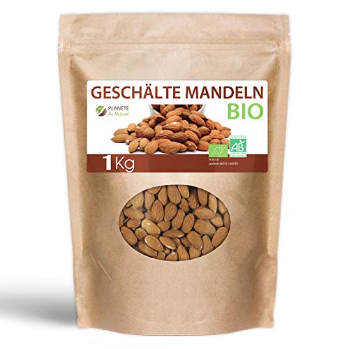 Geschälte Mandeln Bio - 1kg Geschälte Mandeln Bio - 1kg von Planète au Naturel