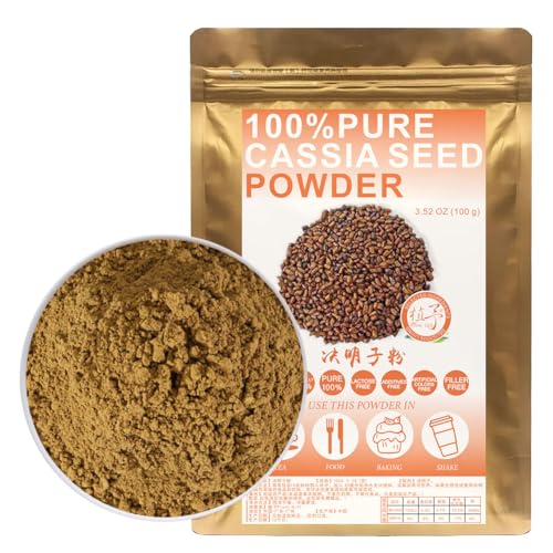 Plant Gift 100% Natural Pure Cassia Seed Powder 100g/3.52oz - Cassia Tee Kräutertee, Nussig, Ohne Konservierungsstoffe Plant Gift 100% Natural Pure Cassia Seed Powder 100g/3.52oz - Cassia Tee Kräutertee, Nussig, Ohne Konservierungsstoffe von Plant Gift