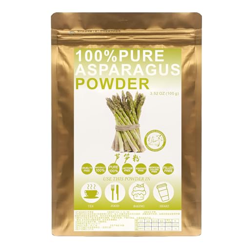 Plant Gift 100% Pure Asparagus Powder 芦笋粉 Natürliches Spargelmehl, Großes Aroma für Getränke, Smoothie, Joghurt, Backen, Kekse, Kuchen und Getränke, Nicht-GVO Pulver, Kein Füllstoff 100G/3.25oz Plant Gift 100% Pure Asparagus Powder 芦笋粉 Natürliches Spargelmehl, Großes Aroma für Getränke, Smoothie, Joghurt, Backen, Kekse, Kuchen und Getränke, Nicht-GVO Pulver, Kein Füllstoff 100G/3.25oz von Plant Gift