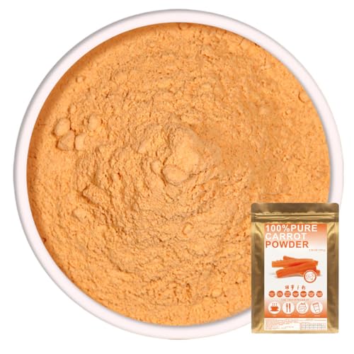 Plant Gift 100% Pure Carrot Powder 胡萝卜粉 100G/3.25oz Non-GMO Pulver, ohne Füllstoffe, ohne Zusätze, natürliches Karottenmehl, bester Geschmack für Smoothies, Getränke, Tee und Backen Plant Gift 100% Pure Carrot Powder 胡萝卜粉 100G/3.25oz Non-GMO Pulver, ohne Füllstoffe, ohne Zusätze, natürliches Karottenmehl, bester Geschmack für Smoothies, Getränke, Tee und Backen von Plant Gift